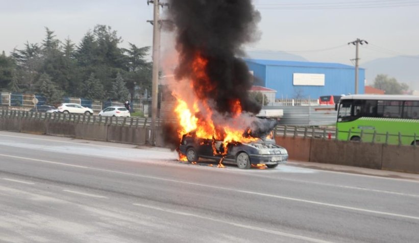 D-100’de alev alev yandı