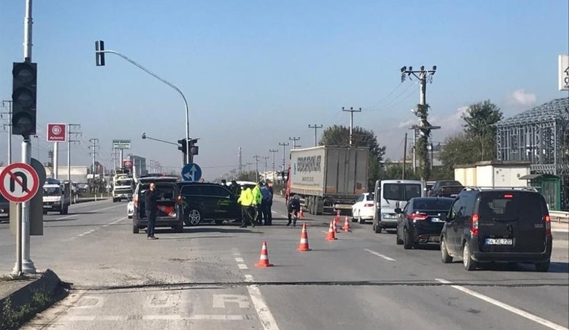 D-100’de aynı yerde 2 ayrı kaza