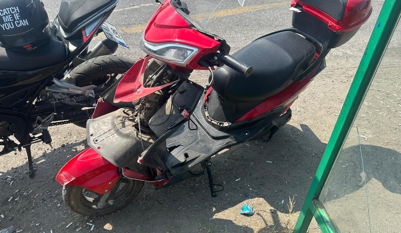 D-100’de korkutan kaza!