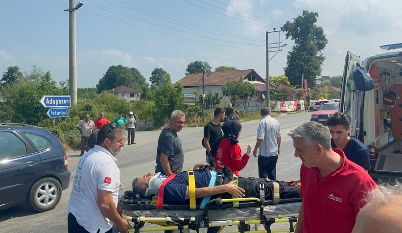 D-100’de korkutan kaza!