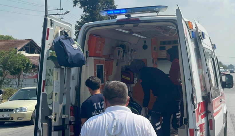 D-100’de korkutan kaza!