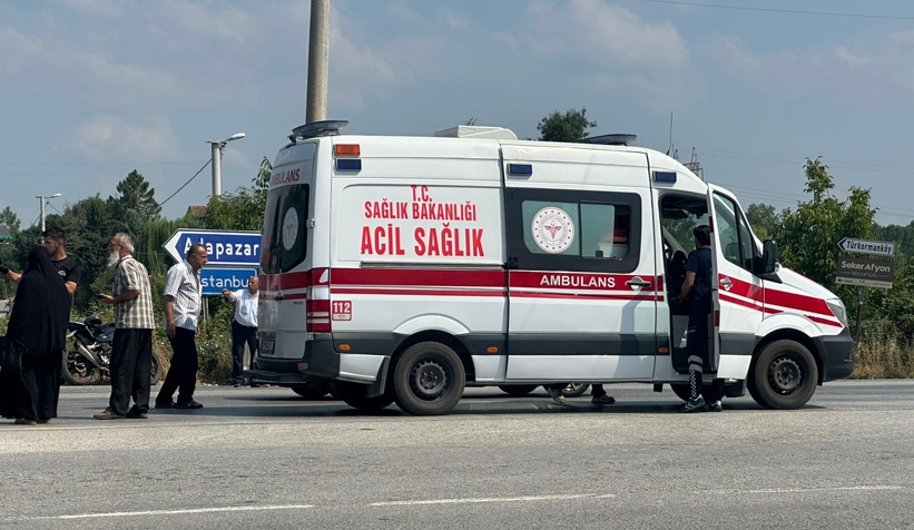 D-100’de korkutan kaza!