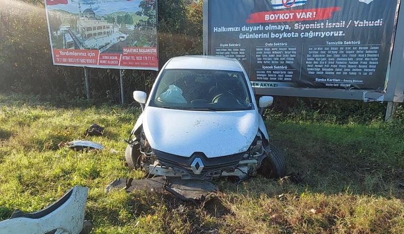 D-140'da kaza: 3 yaralı