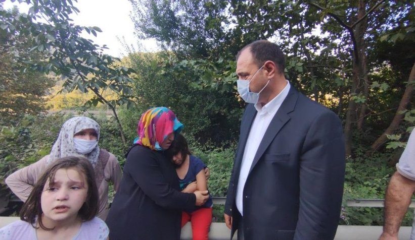 D-650'de ambulansın da karıştığı kaza: 12 yaralı