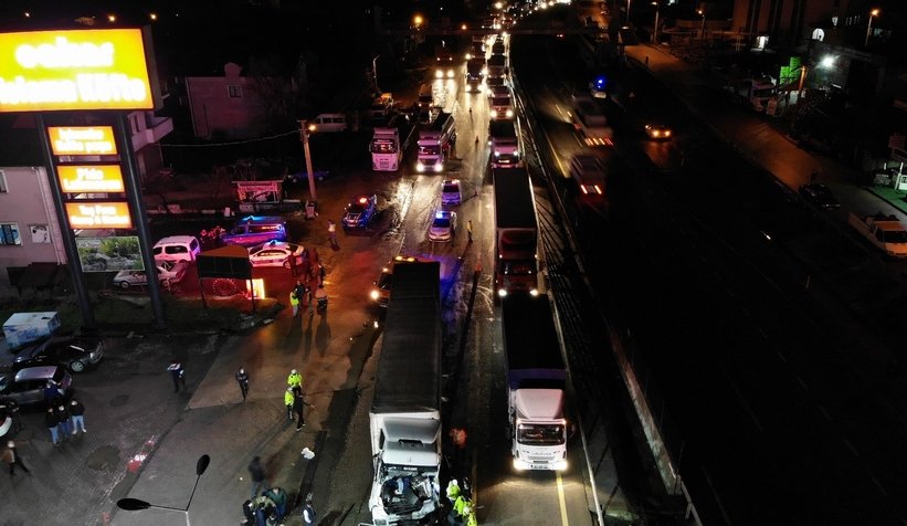 D-650'de dehşet anları: 1 ölü, 2 yaralı