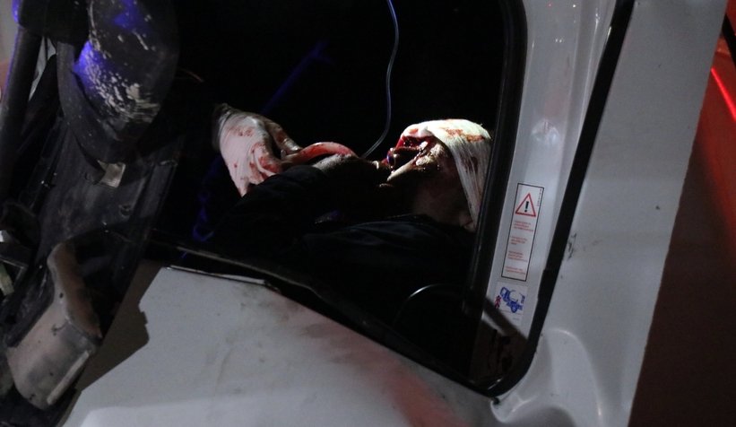 D-650'de dehşet anları: 1 ölü, 2 yaralı