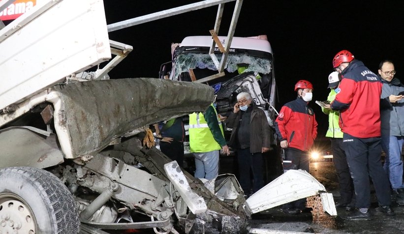 D-650'de dehşet anları: 1 ölü, 2 yaralı