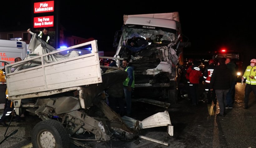 D-650'de dehşet anları: 1 ölü, 2 yaralı