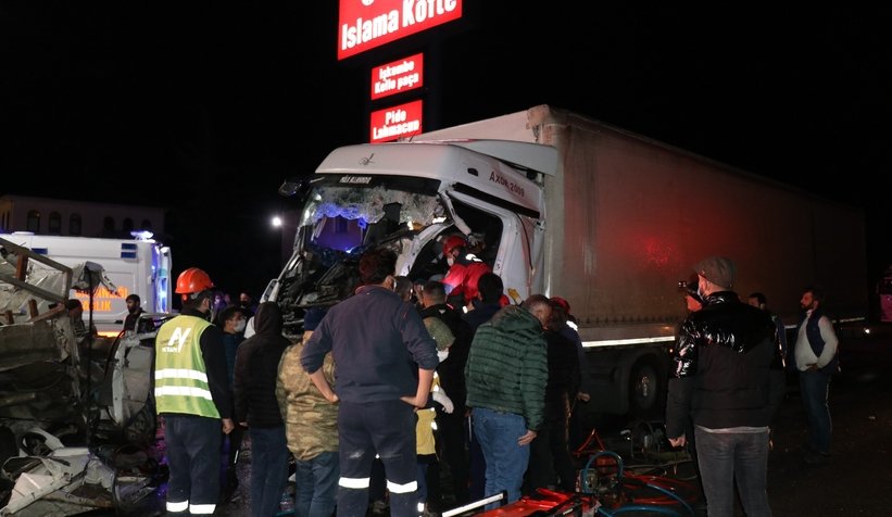 D-650'de dehşet anları: 1 ölü, 2 yaralı