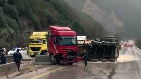 D-650 savaş alanına döndü