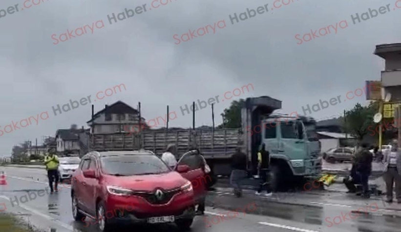 D100 Kara yolunda Kaza 