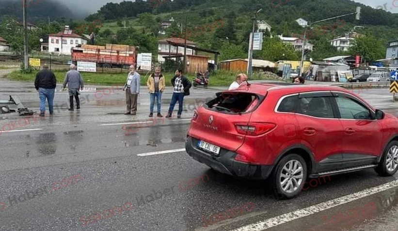 D100 Kara yolunda Kaza 