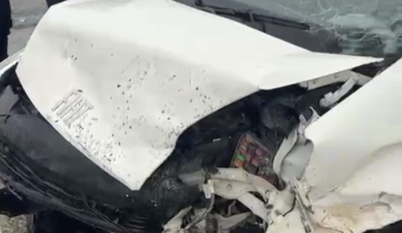 D100 üzerinde feci kaza