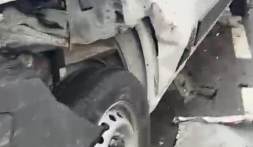 D100 üzerinde feci kaza