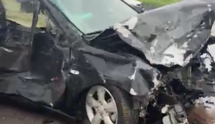 D100 üzerinde feci kaza