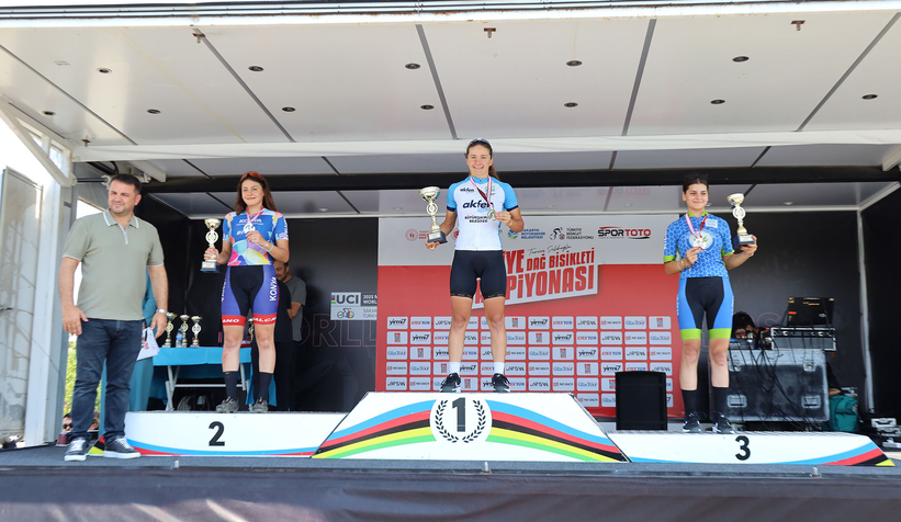 Dağ Bisikleti Türkiye Şampiyonası’nda ilk gün sona erdi