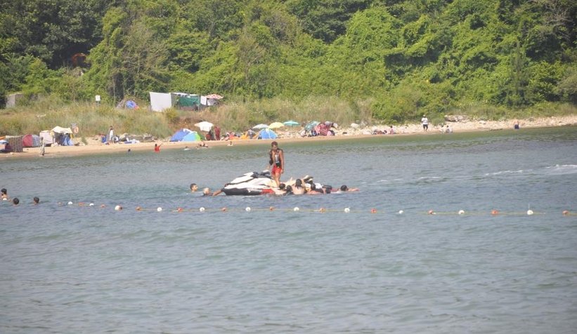 Dalgalara kapılanları böyle kurtardılar