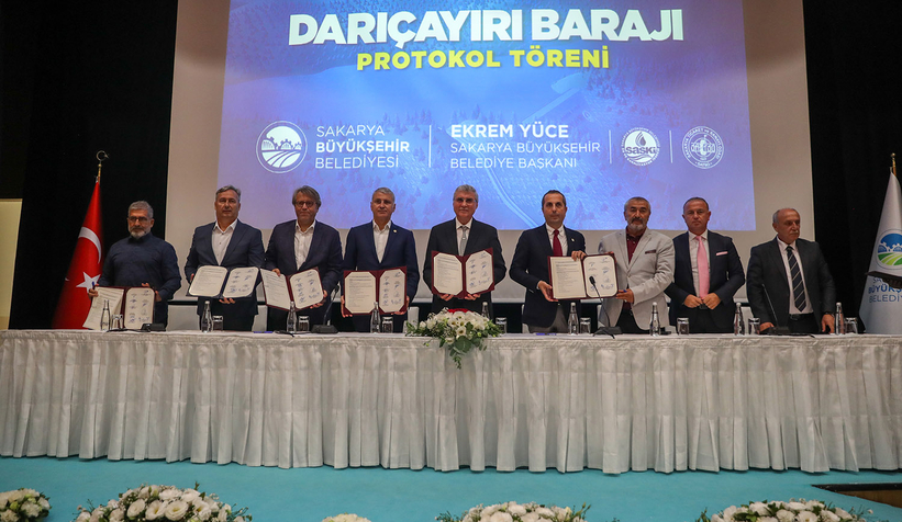Darıçayırı Barajı projesi için imzalar atıldı