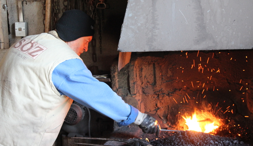 Demirciliğin son temsilcileri mesleği yaşatmaya çalışıyor