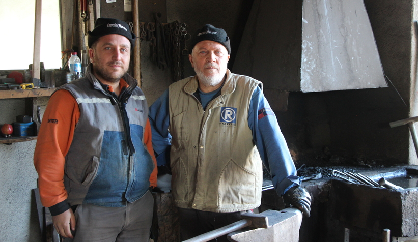 Demirciliğin son temsilcileri mesleği yaşatmaya çalışıyor