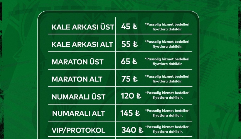 Denizlispor maçının biletleri satışa çıktı