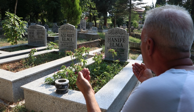 Depremde eşi ve 3 çocuğunu kaybetmişti; 26 yıldır dinmeyen acı