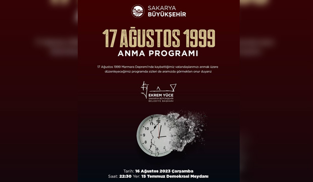 Depremin 24. yılı Demokrasi Meydanı’nda anılacak