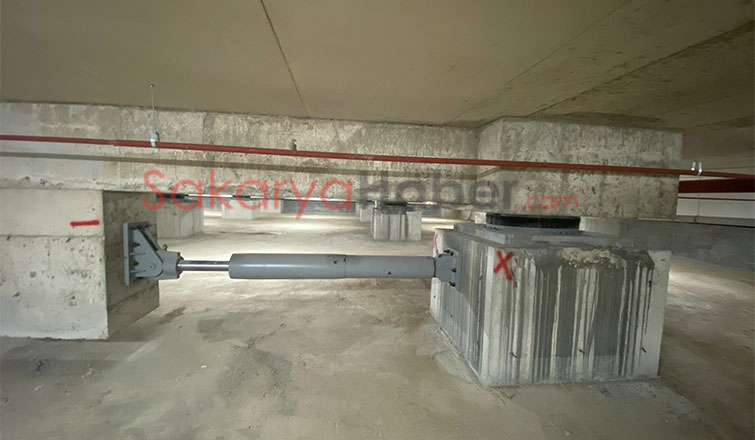 Depremin şiddetini 5 kat azaltan sistem Sakarya'da bir tek o binada var