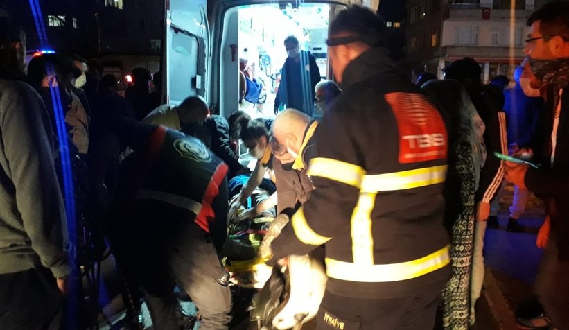 Dereye uçan otomobilde can pazarı