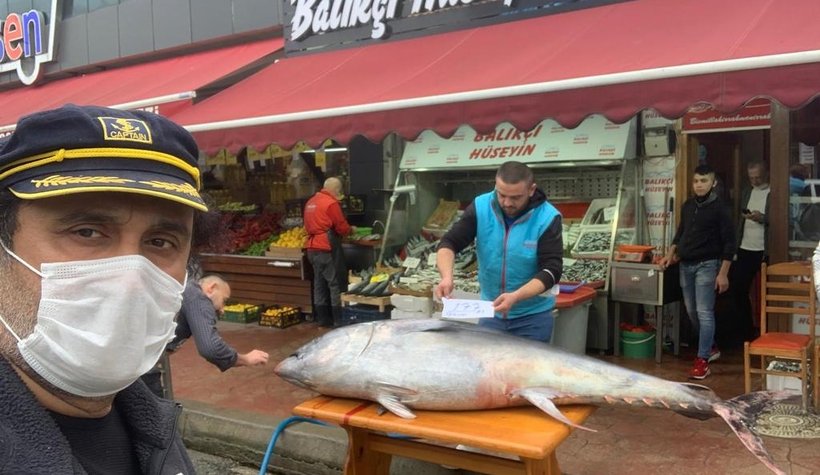 Dev orkinos Balıkçı Hüseyin farkı ile satışta