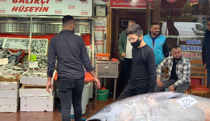 Dev orkinos Balıkçı Hüseyin farkı ile satışta