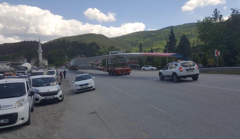 Dev pervaneler böyle taşındı