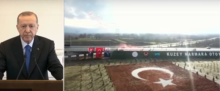 Cumhurbaşkanı, otoyolun Akyazı-İzmit kesimini açtı