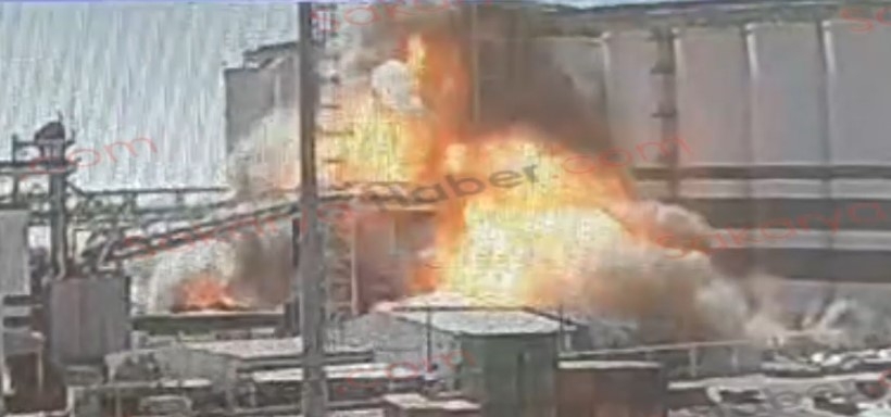 Dev silolar böyle patladı