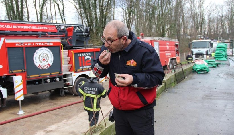 Dev tavuk çiftliği alev alev yandı