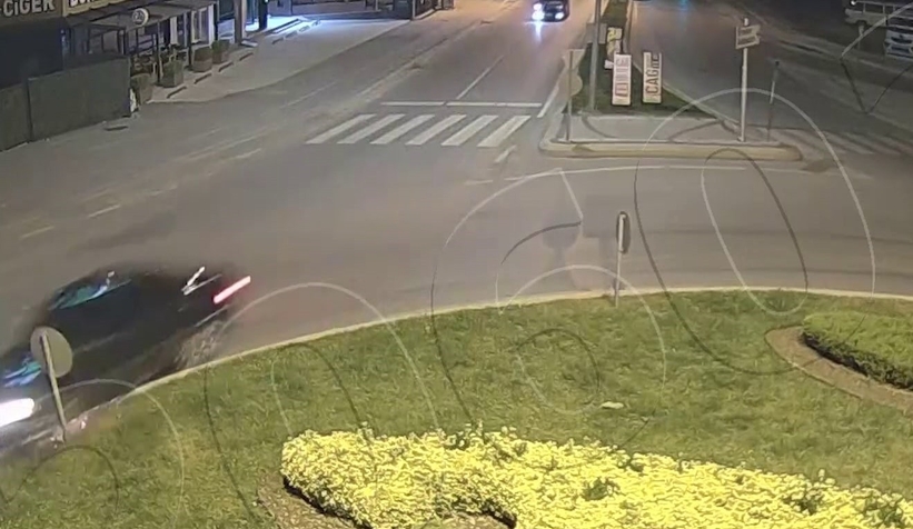 Kaza anları kamerada