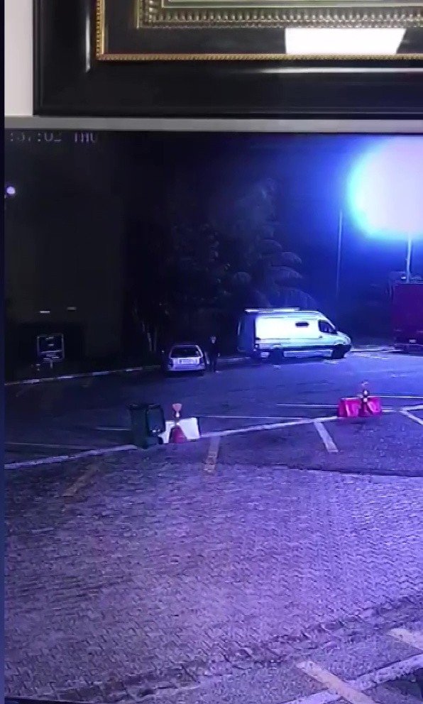 Dinlenme tesisinde 4 bin Euro ile sır oldu