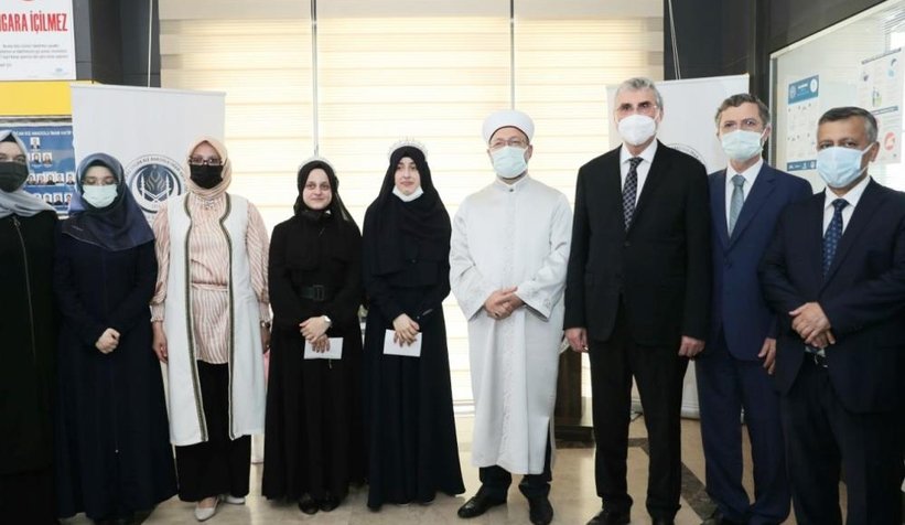 Diyanet İşleri Başkanı hafızlık programına katıldı