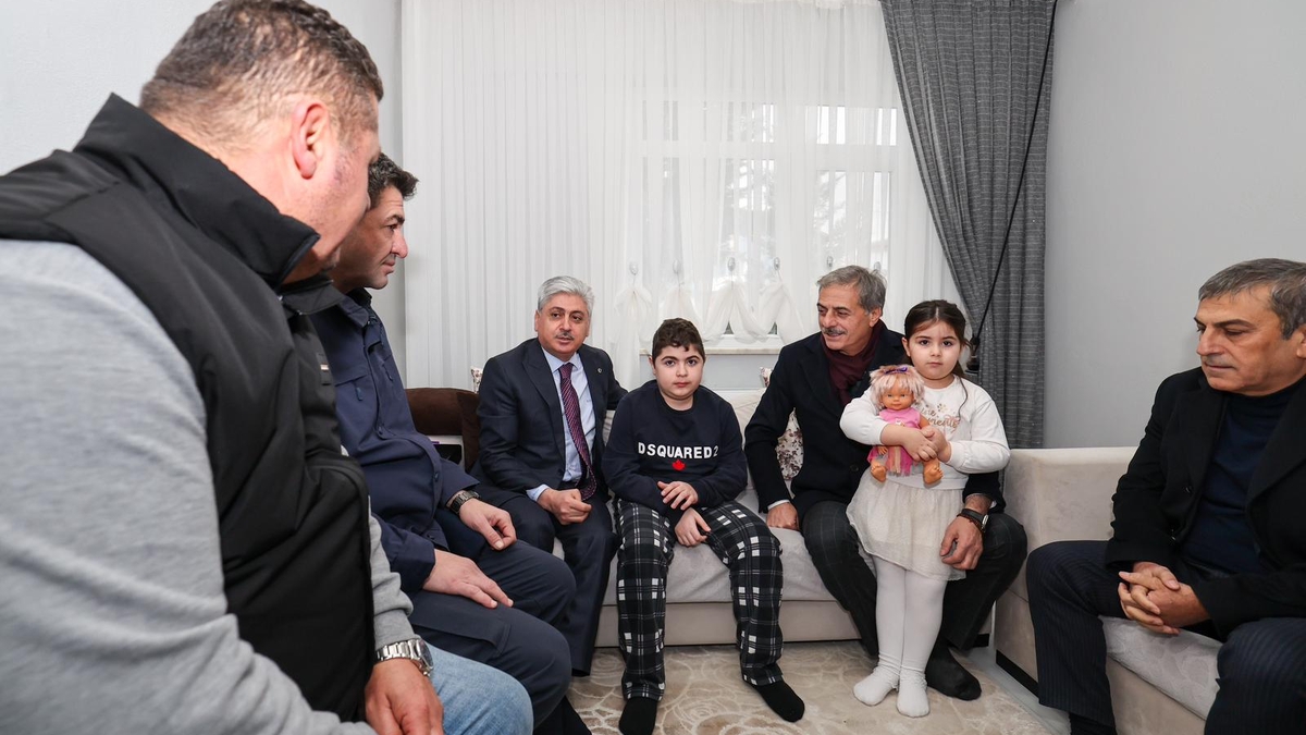 DMD Hastası Harun’a anlamlı ziyaret