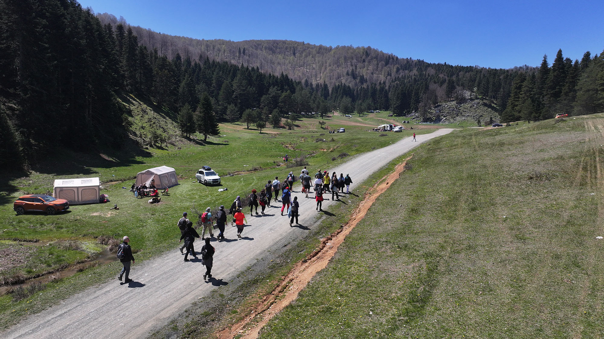 Doğa yürüyüşleri İnönü ve Ercova yaylaları ile sürdü