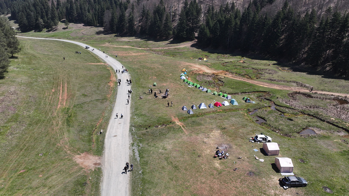 Doğa yürüyüşleri İnönü ve Ercova yaylaları ile sürdü