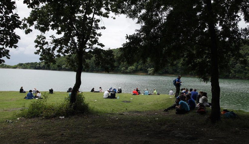 Doğa yürüyüşlerinin adresi Aslanlar Göleti oldu