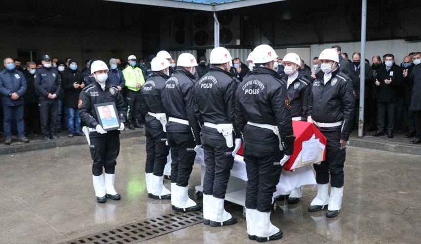 Doğum gününde ölen Sakaryalı polis memuru için tören