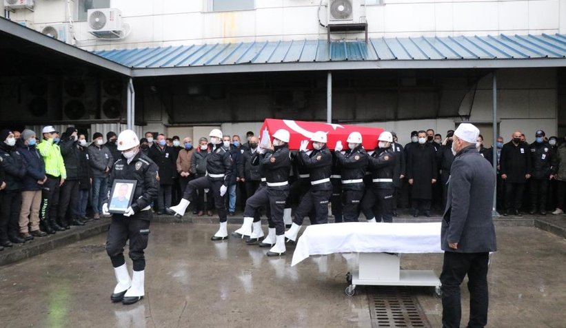 Doğum gününde ölen Sakaryalı polis memuru için tören