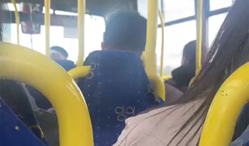 Dolmuşta panik; Yersin mermiyi diyerek tehdit etti