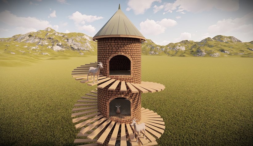 Donatım Parka Keçi Kulesi yapılacak