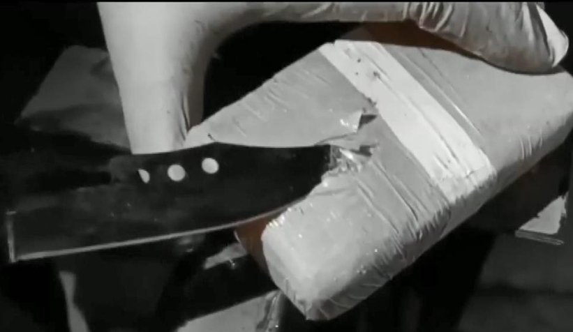 Dorse demirlerinin içinden 107 kilo eroin çıktı