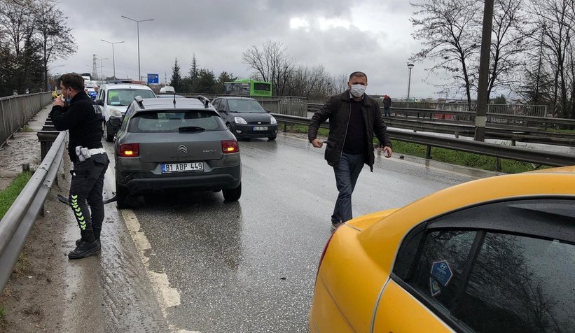 Dörtyolda kaza 2 yaralı