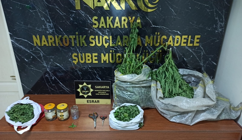 Dronlu operasyon kamerada