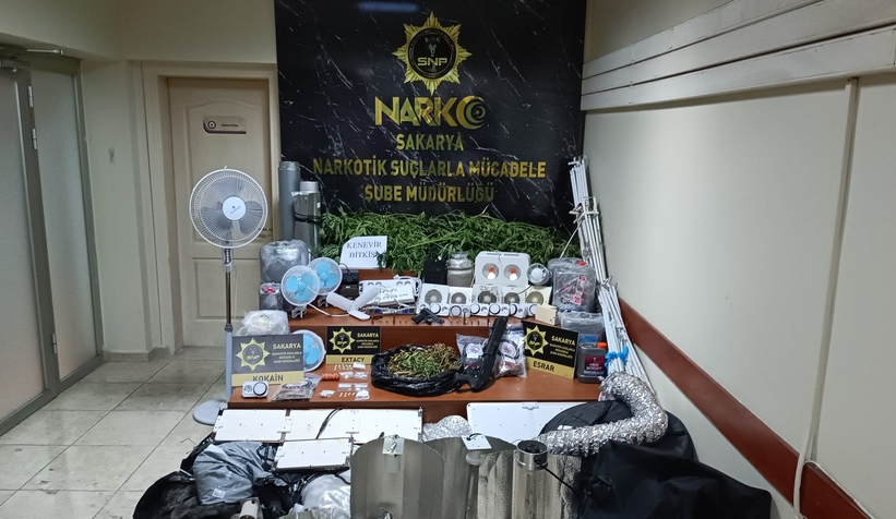 Dronlu operasyon kamerada